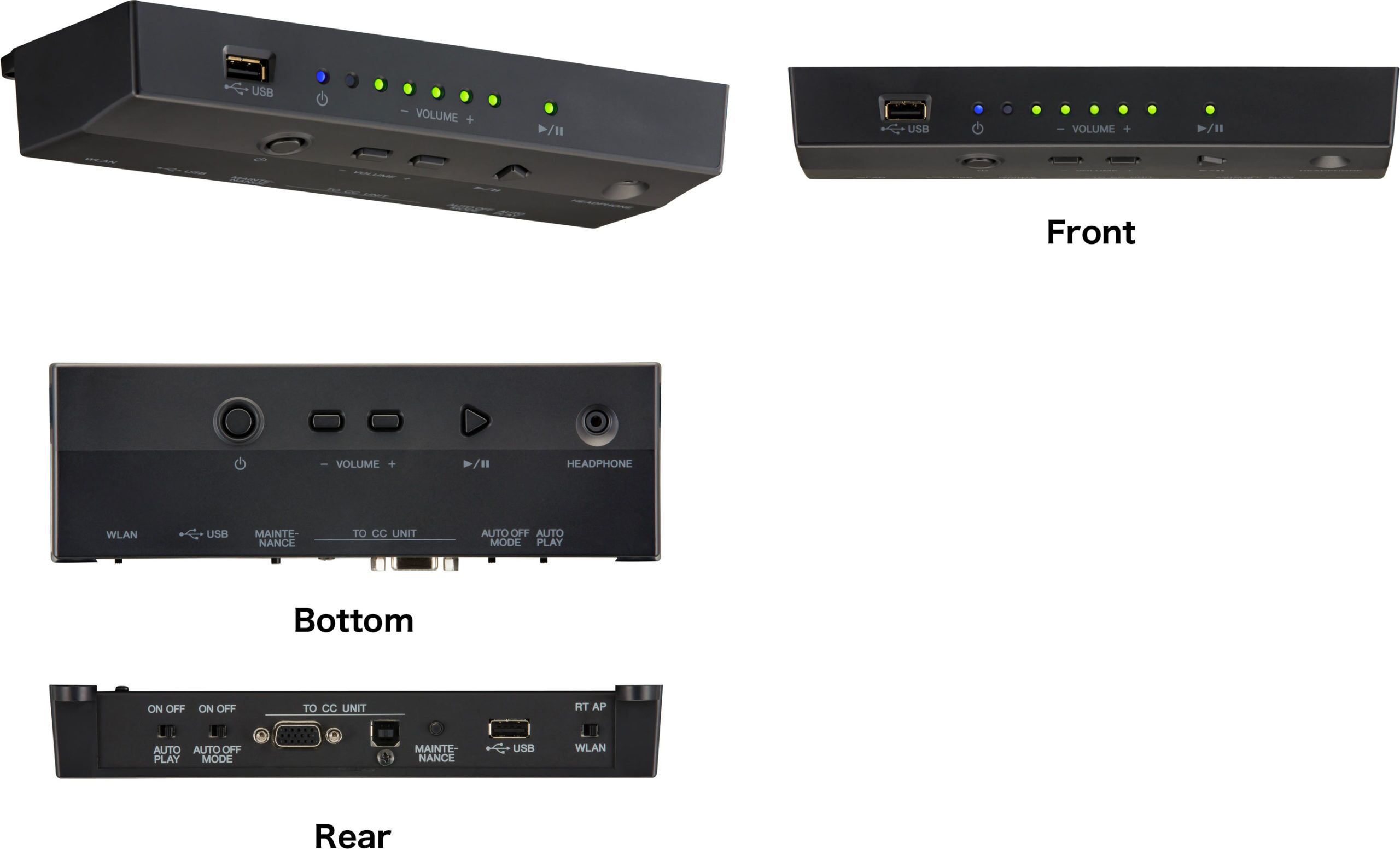 Yamaha Disklavier connection ports Yamaha Disklavier connection ports