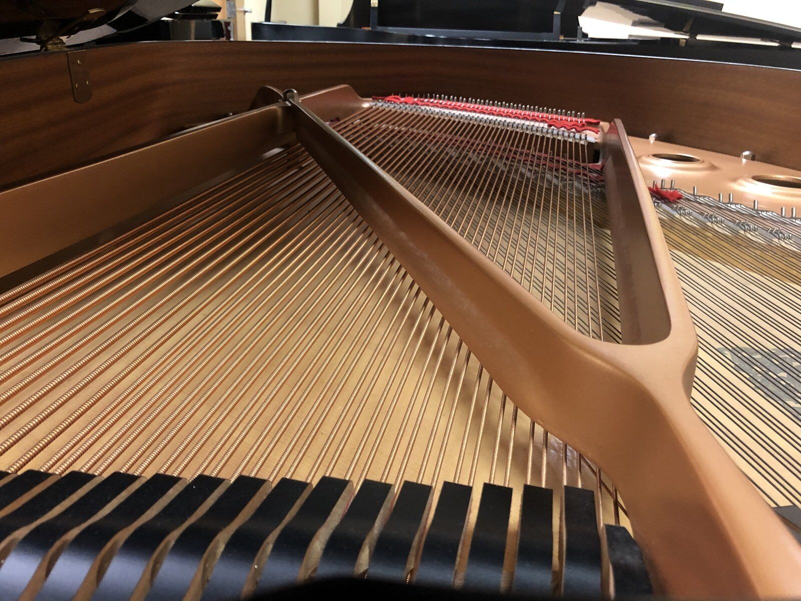 Yamaha-C2-keys Yamaha C2 piano keys