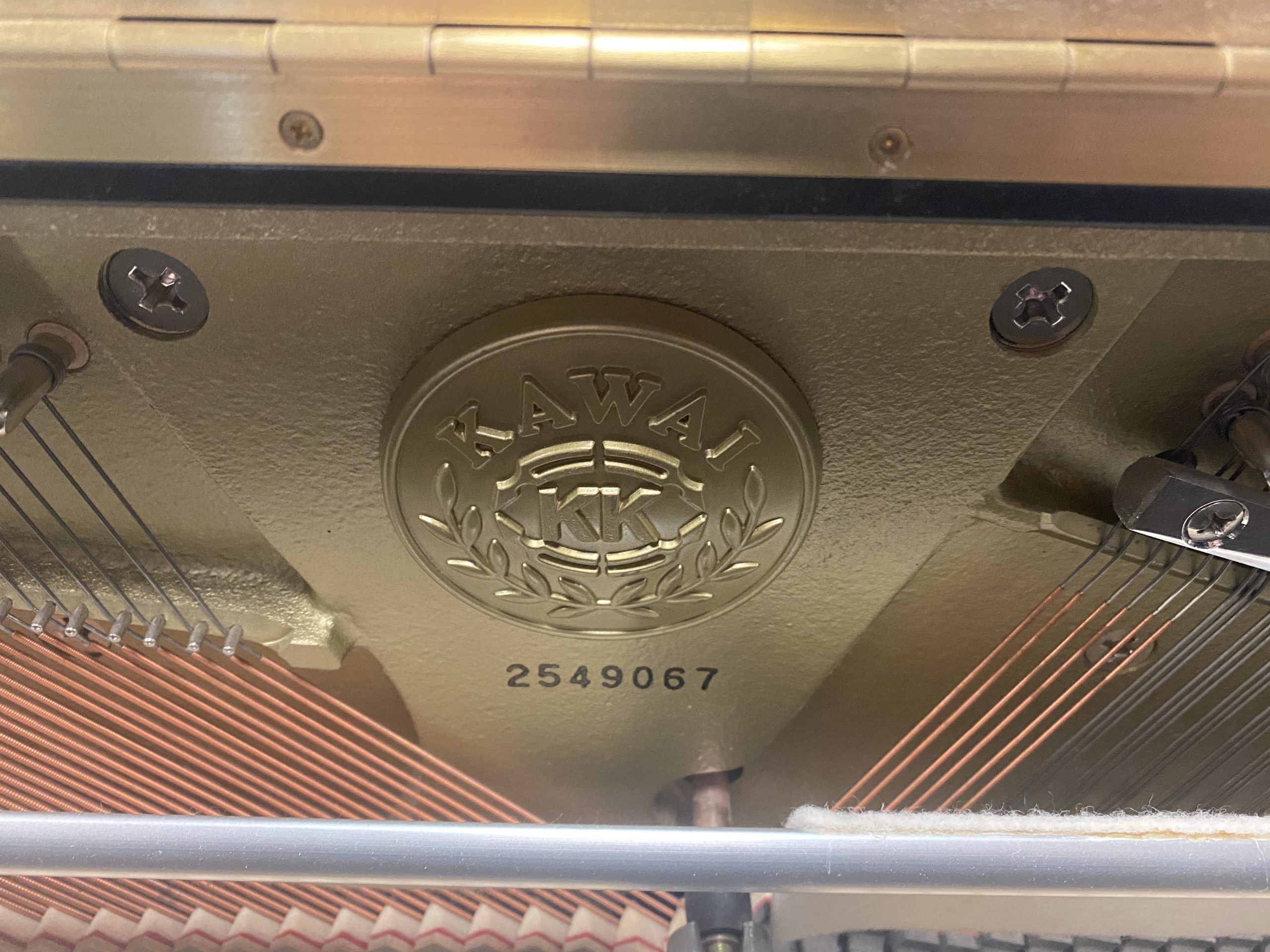 Kawai K3 upright piano right serial number soundboard Kawai K3 upright piano right serial number soundboard