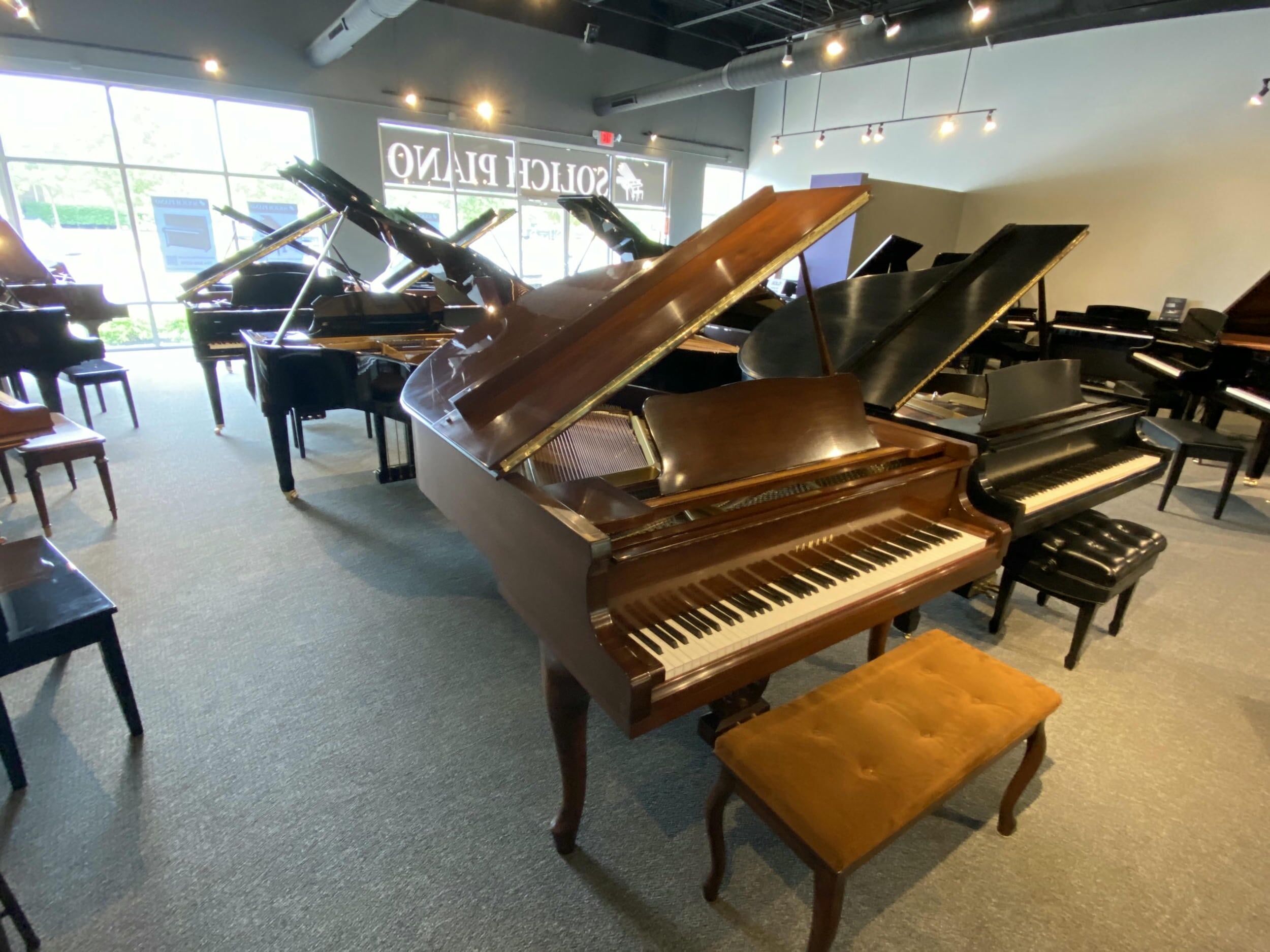 Yamaha G2 Piano Left Side View Yamaha G2 Piano Left Side View