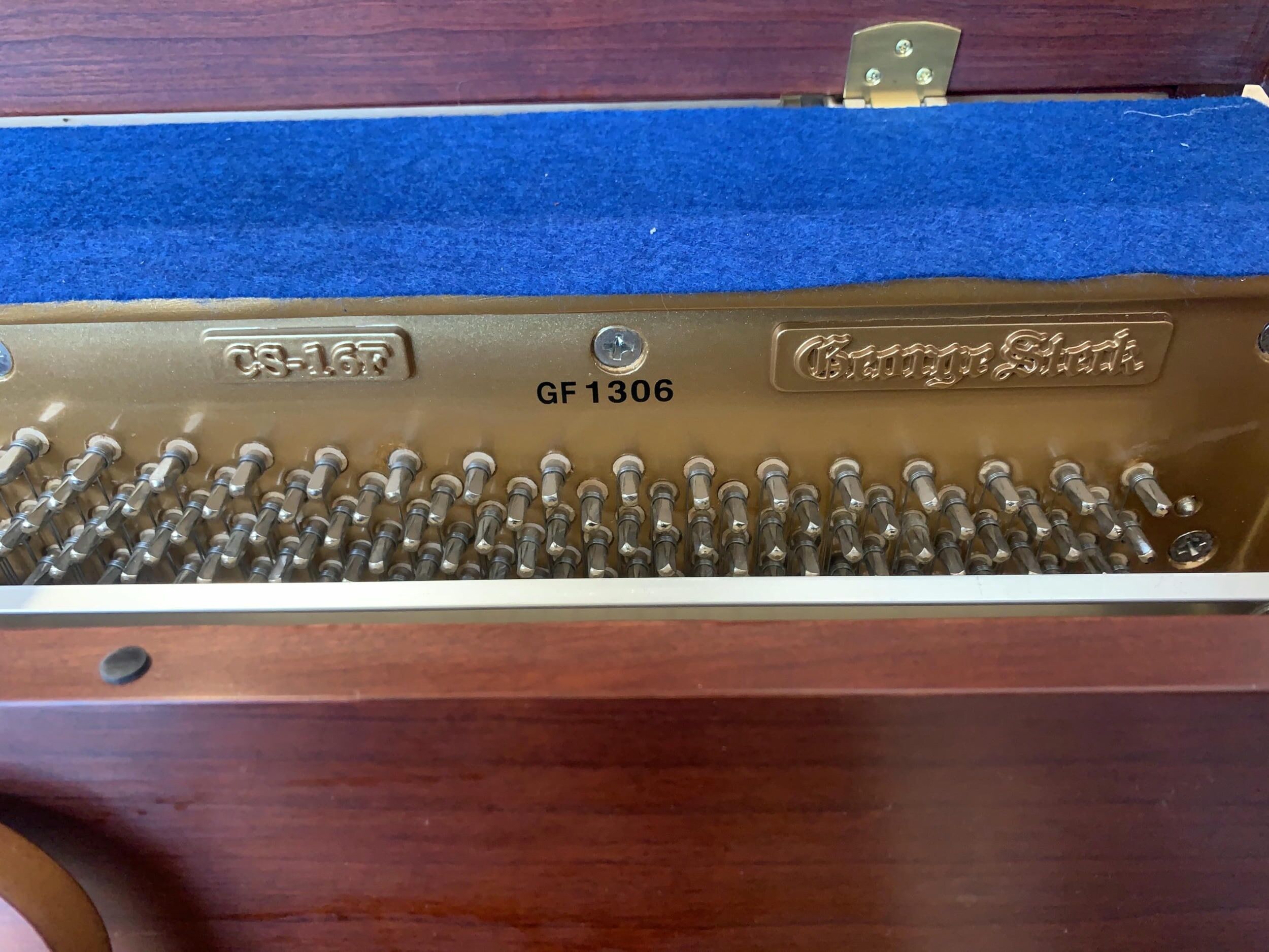George Steck CS-16F Piano Serial Number View George Steck CS-16F Piano Serial Number View