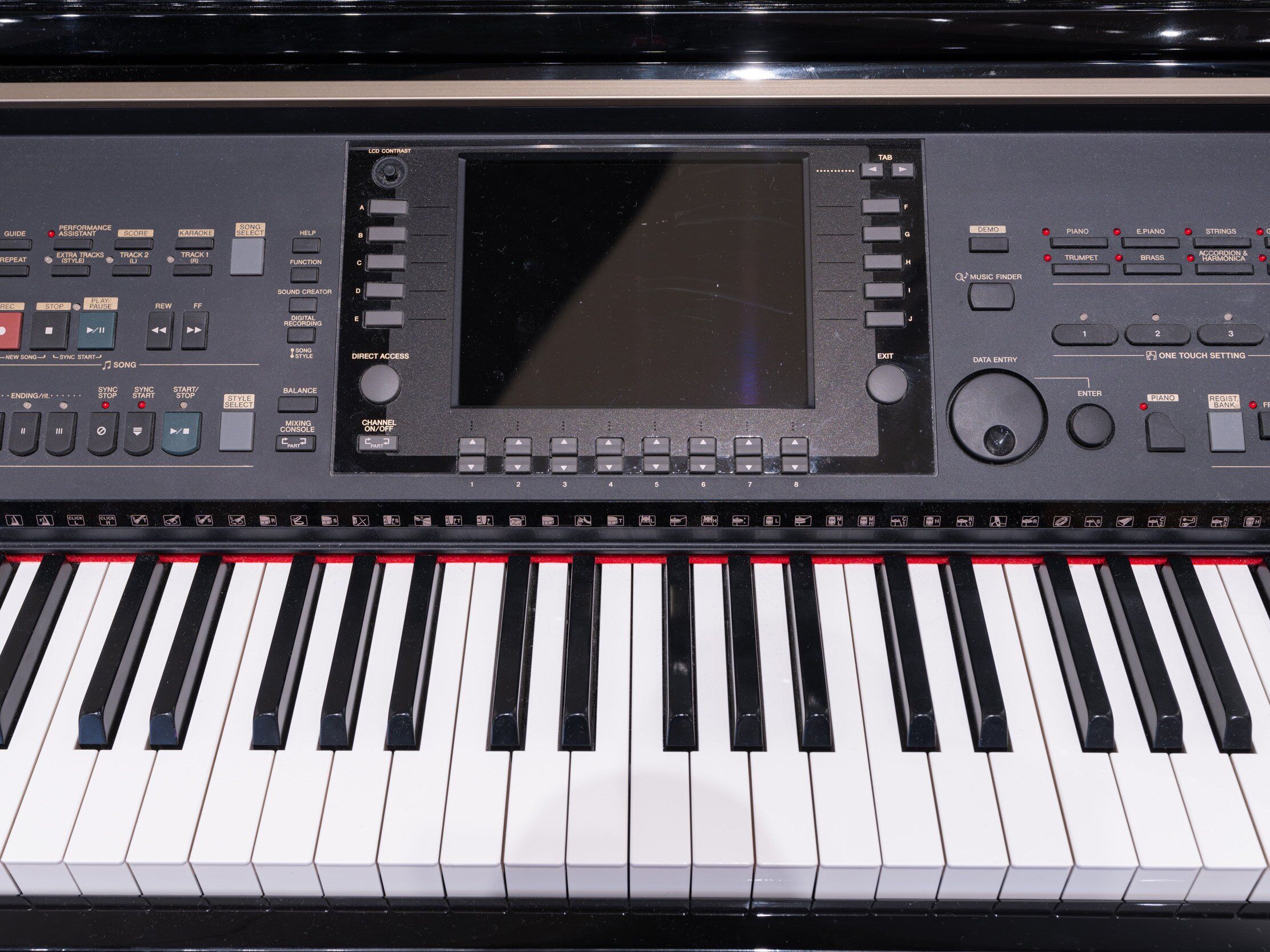 Solich Piano Cleveland - Yamaha CVP-309GP - Front View Keyboard