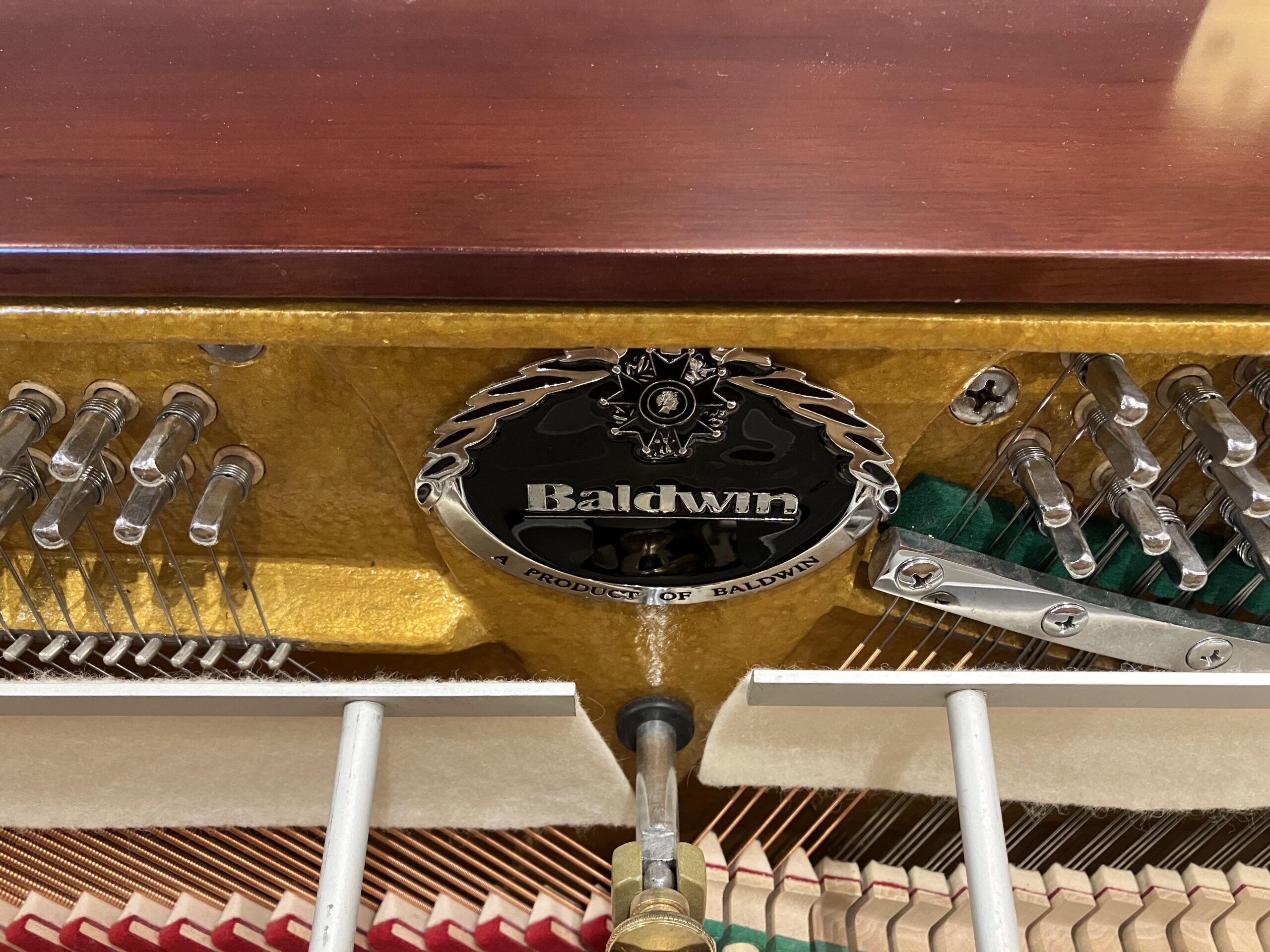 Baldwin H110 Console Name Plate Baldwin H110 Console Name Plate