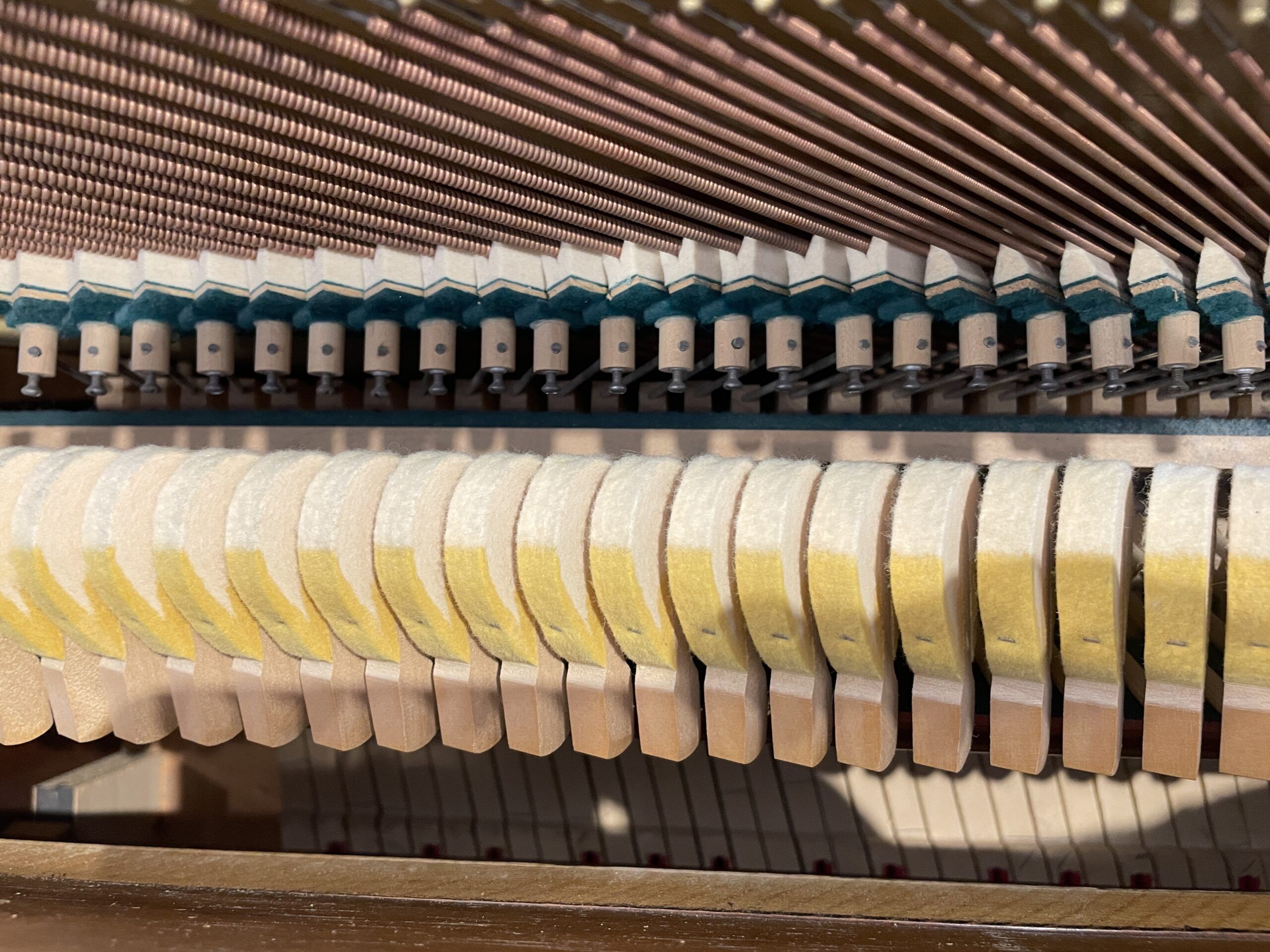 Charles R. Walter Cherry Console Upright Piano Hammers Charles R. Walter Cherry Console Upright Piano Hammers