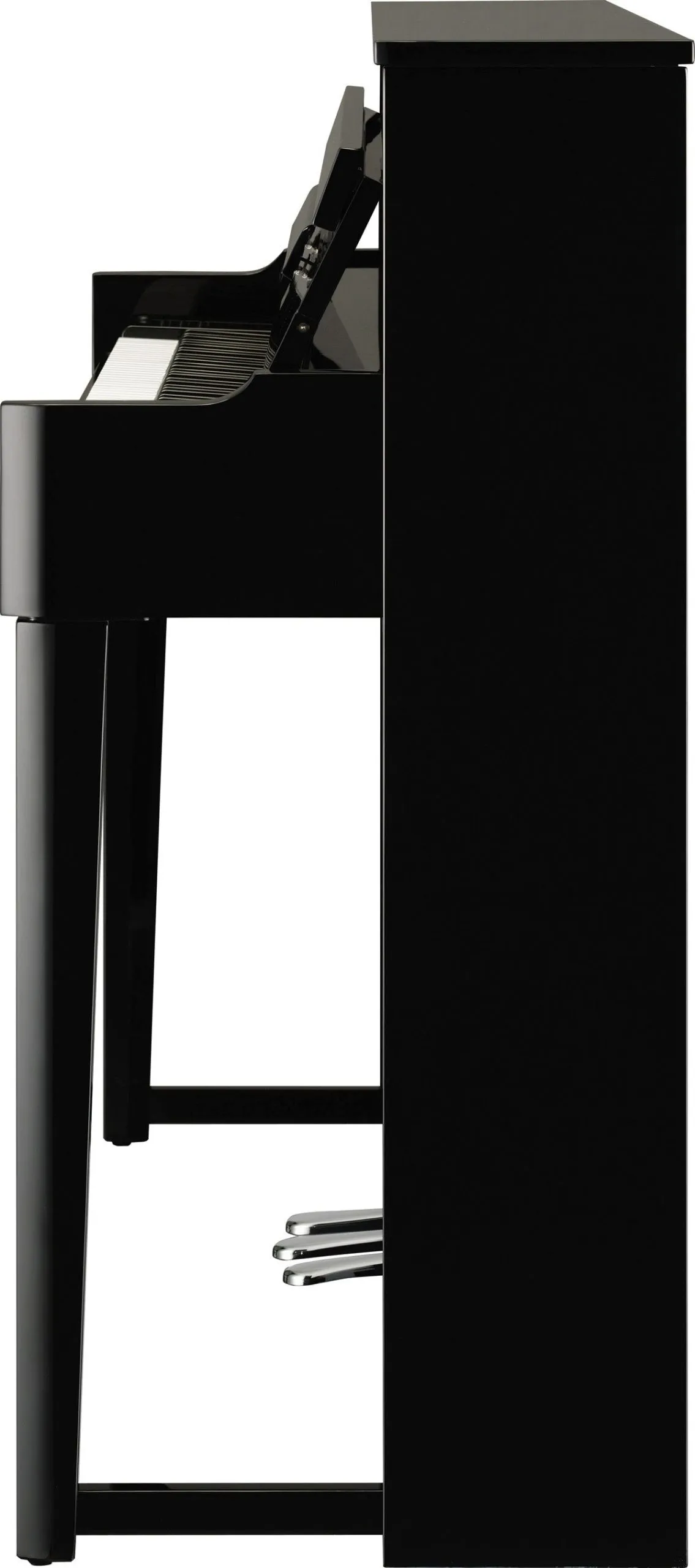 Yamaha NU1 piano - side view Yamaha NU1 piano - side view