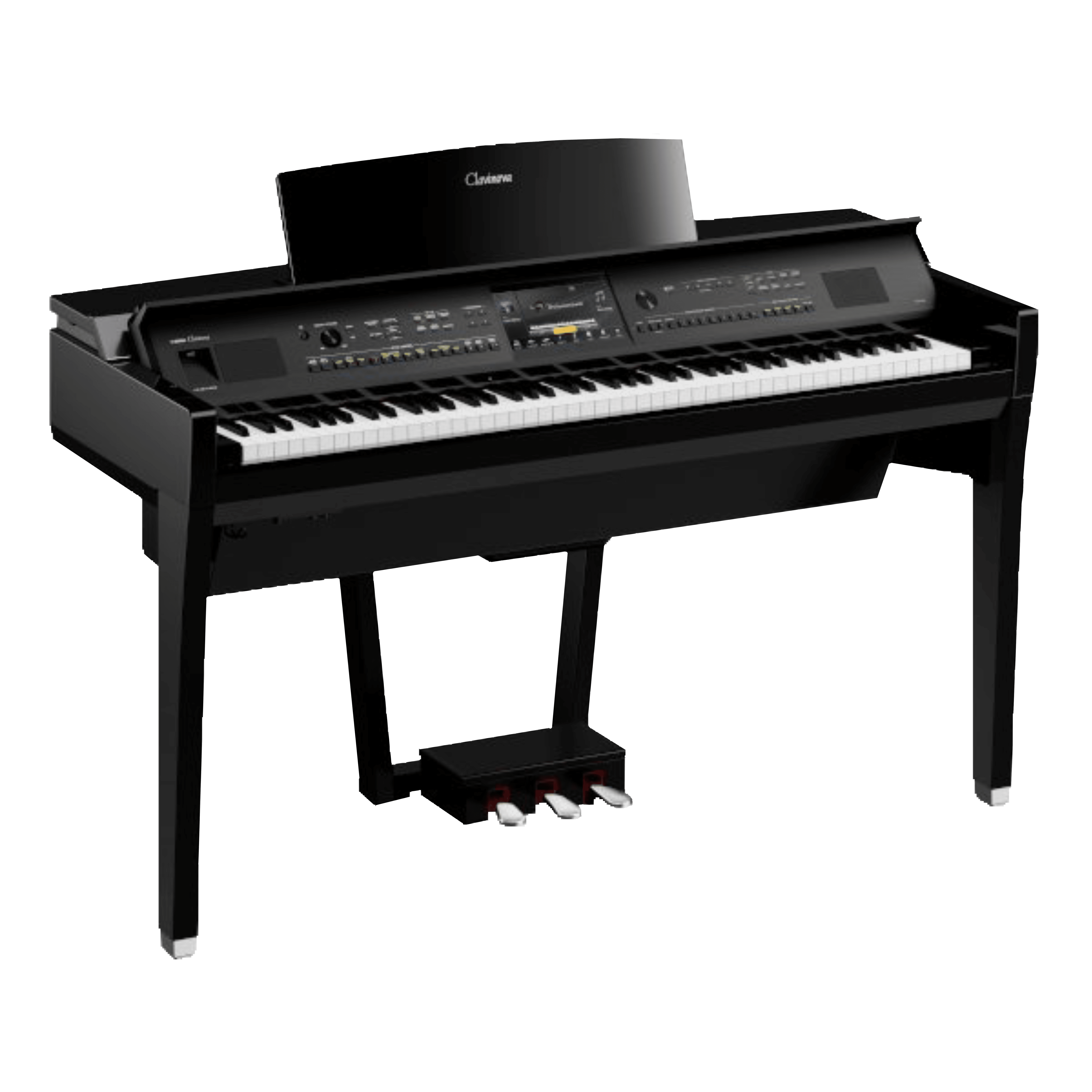 YAMAHA Clavinova デジタルピアノ ブラック 椅子付き Yamaha Clavinova CLP-845 Digital Piano w/Bench - Matte Black