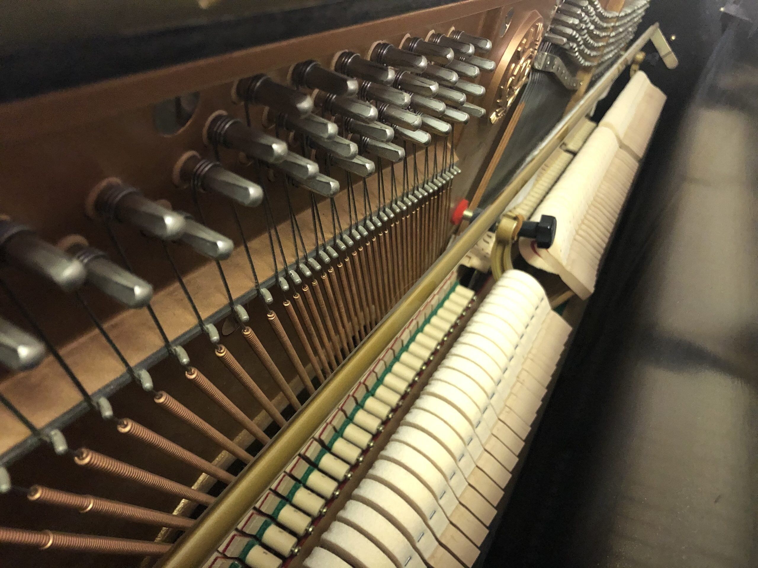 Kawai KS-2F K1427196 upright hammers soundboard Kawai KS-2F K1427196 upright hammers soundboard