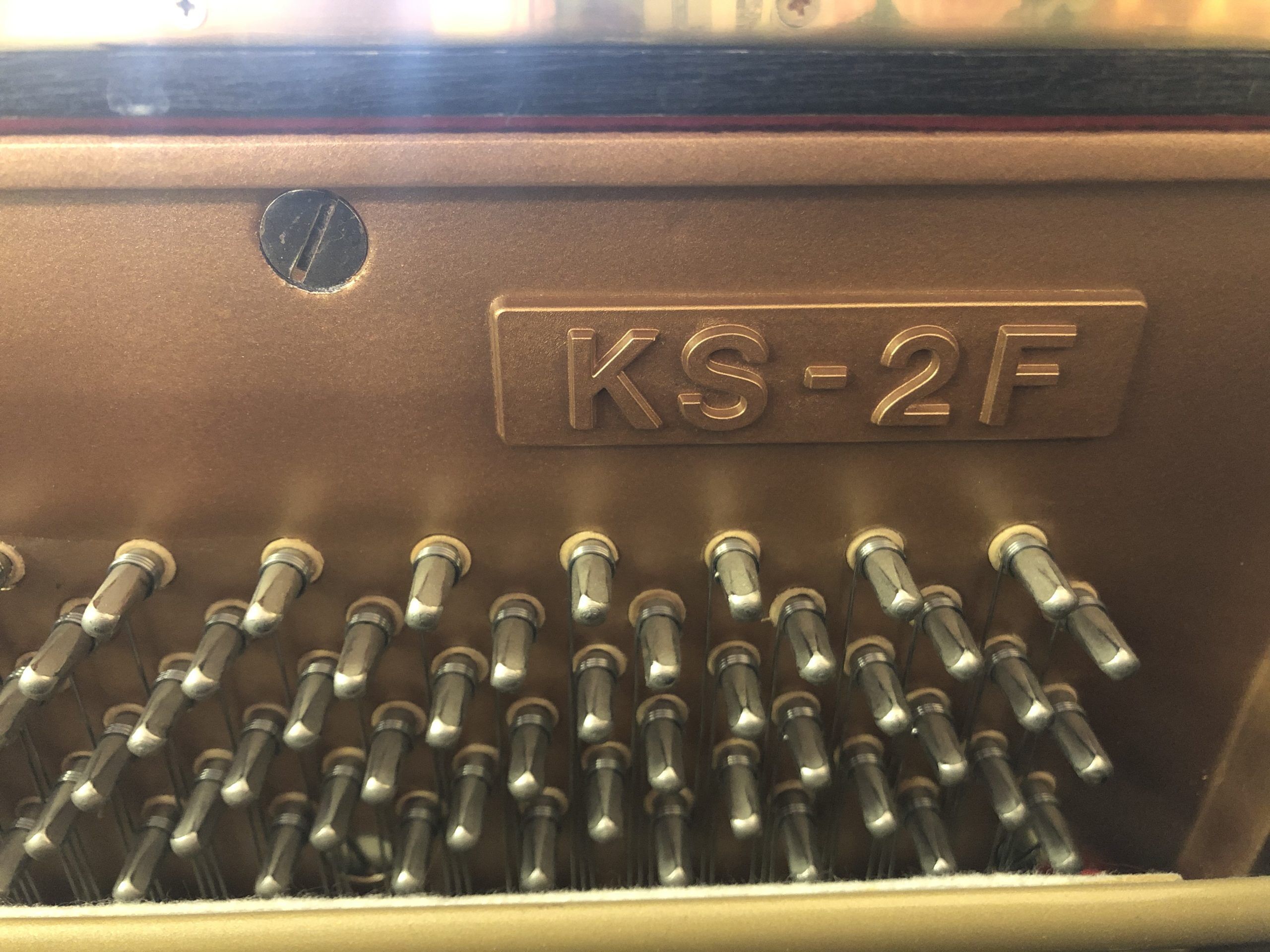 Kawai KS-2F K1427196 upright soundboard