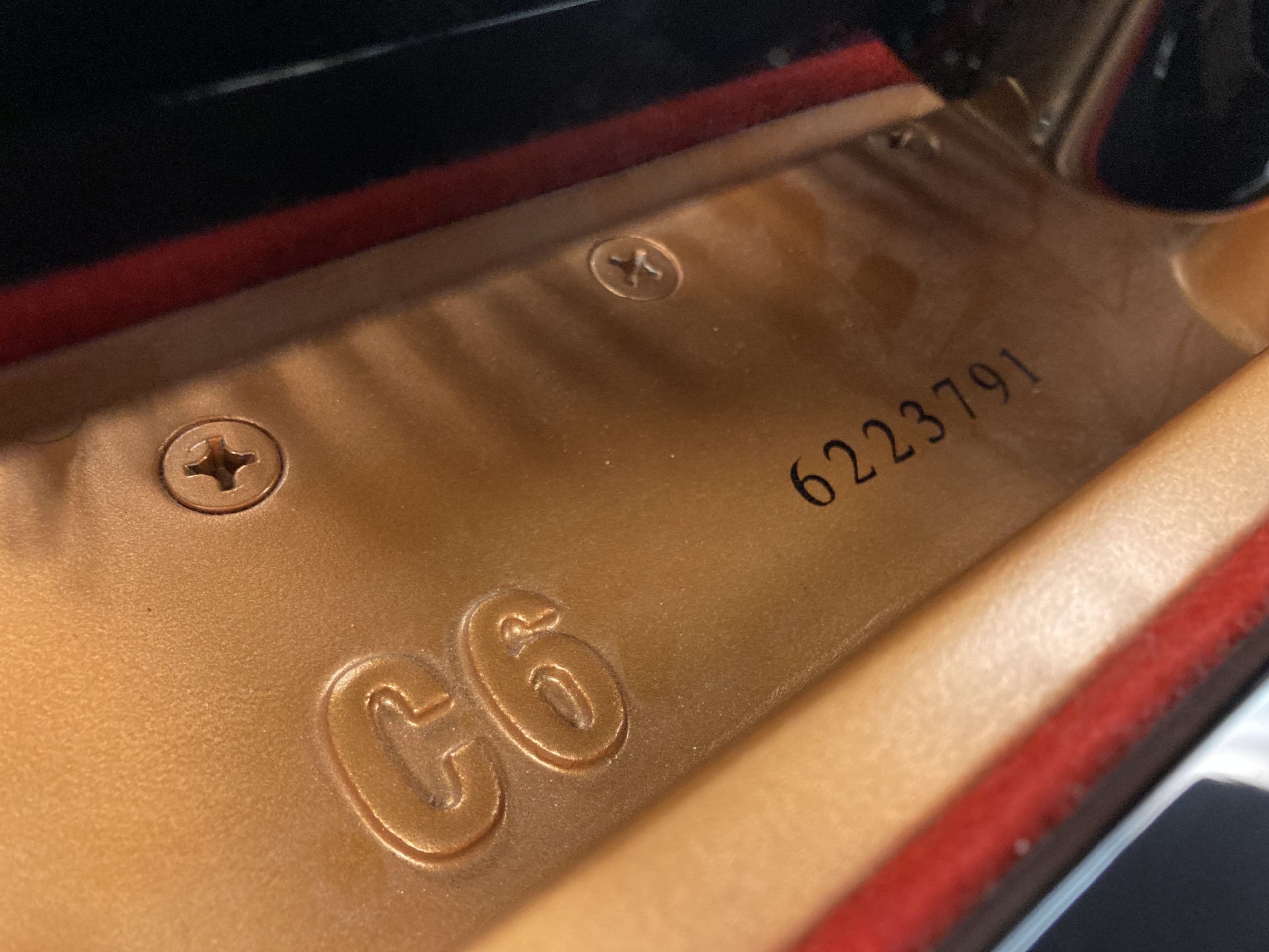 Yamaha DC6 grand piano front serial number Yamaha DC6 grand piano front serial number