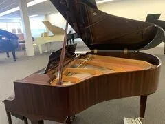 Yamaha DGH1 5909898 player piano side angle Yamaha DGH1 5909898 player piano side angle