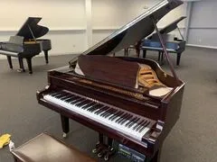 Yamaha DGH1 5909898 player piano top angle Yamaha DGH1 5909898 player piano top angle