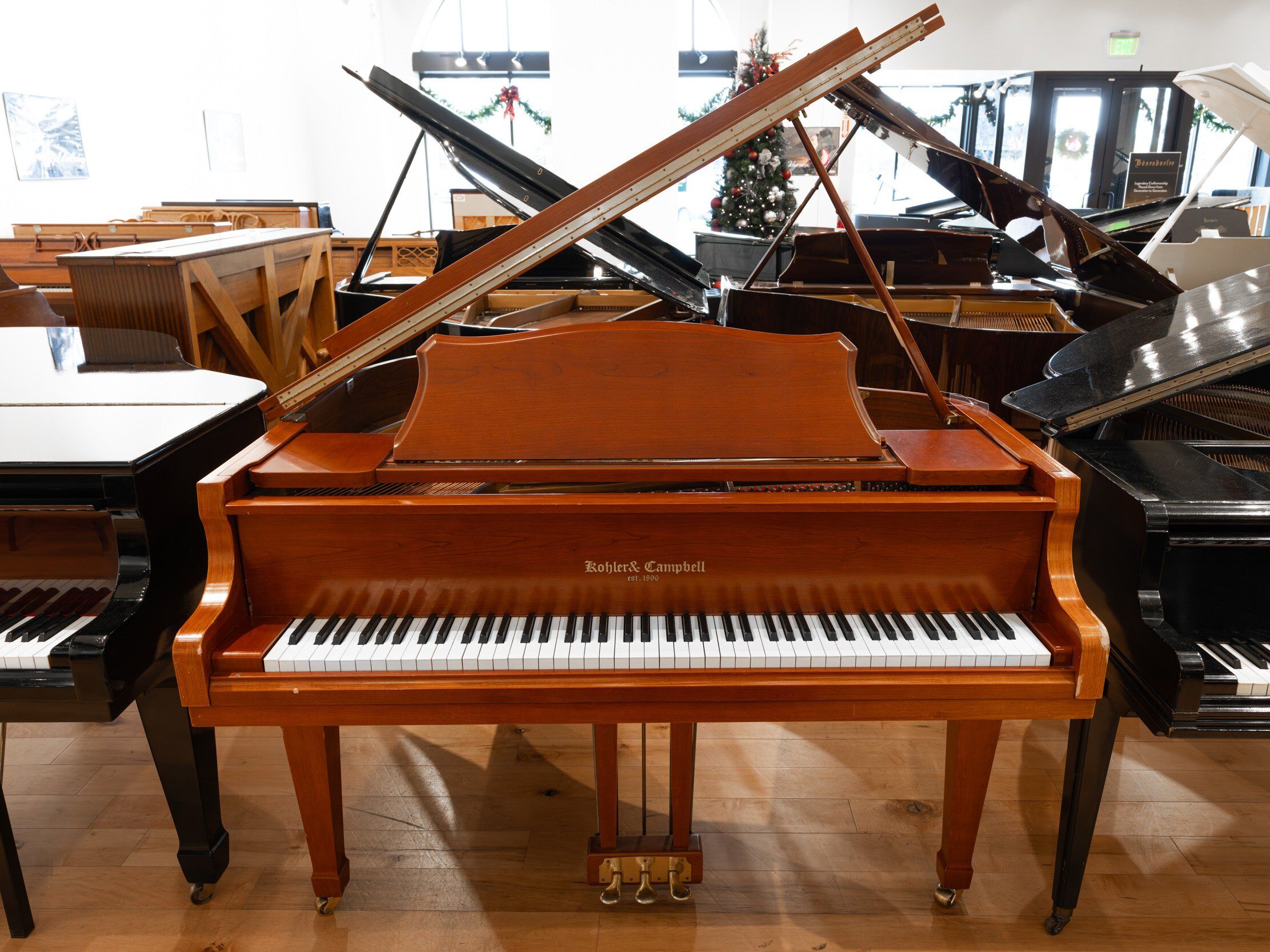 Solich Piano Cleveland - Kohler & Campbell SKG-400S - Front View (without seat)