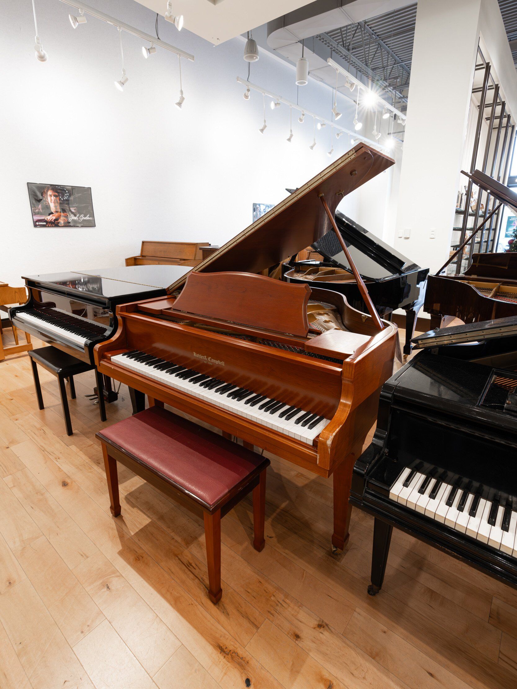 Solich Piano Cleveland - Kohler & Campbell SKG-400S - Right Side (vertical)