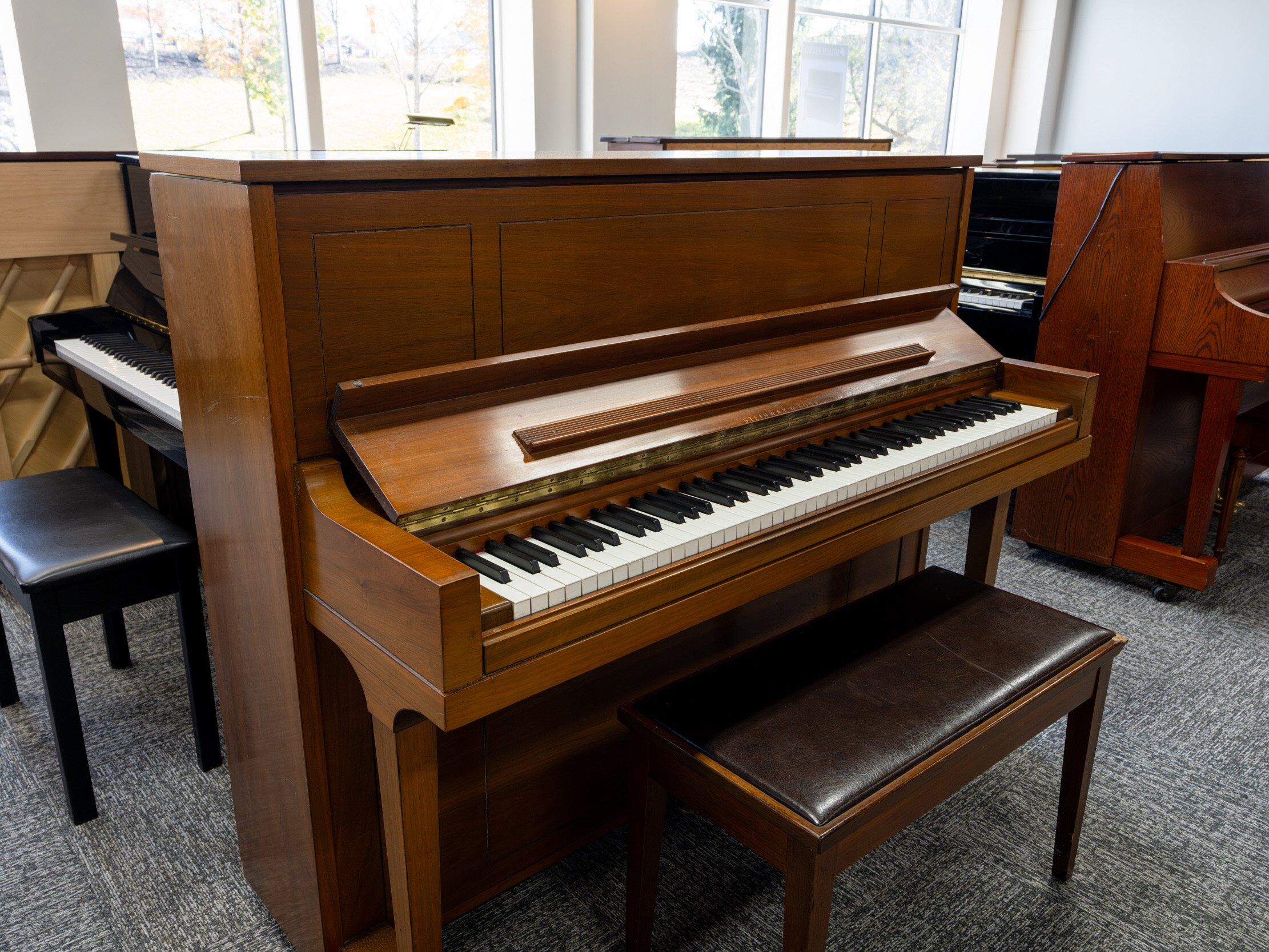 Solich Piano Pittsburgh - Steinway Model 1098 - Left Side