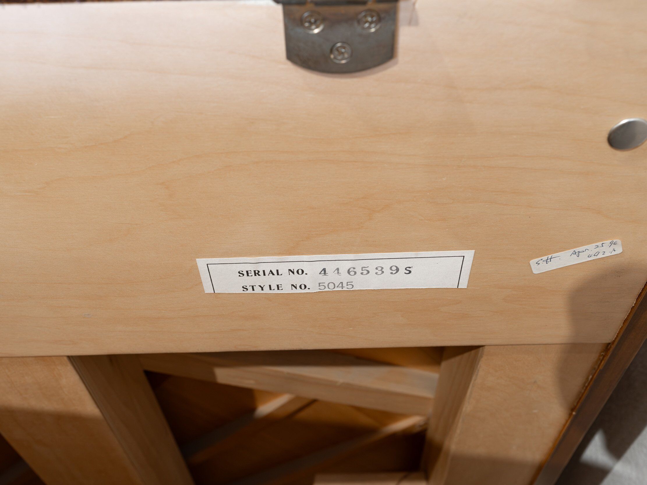 Solich Piano Cleveland - Baldwin 5045 Oak - Serial Number