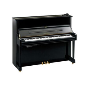 Yamaha U1 upright piano ebony black