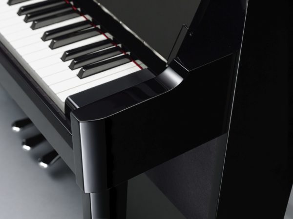 Yamaha NU1 piano - angle view close up