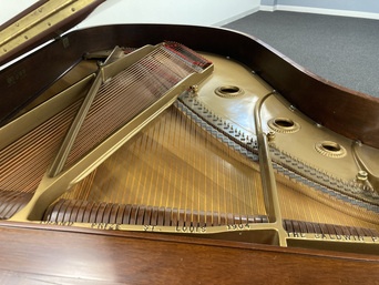 Baldwin Model L 1688895 grand piano soundboard