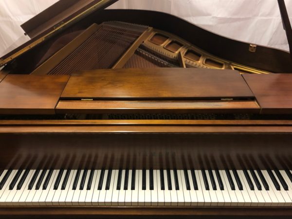 Yamaha GH1 Walnut 2790557 close up grand piano