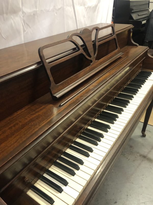 Kohler and Campbell upright pianoangle view
