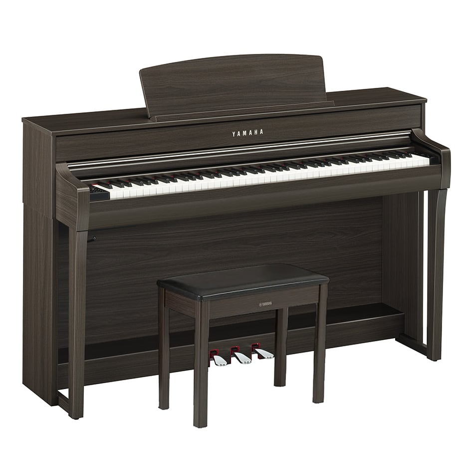 New / Used Yamaha CLP-745 | Dark Walnut | Clavinova, Yamaha