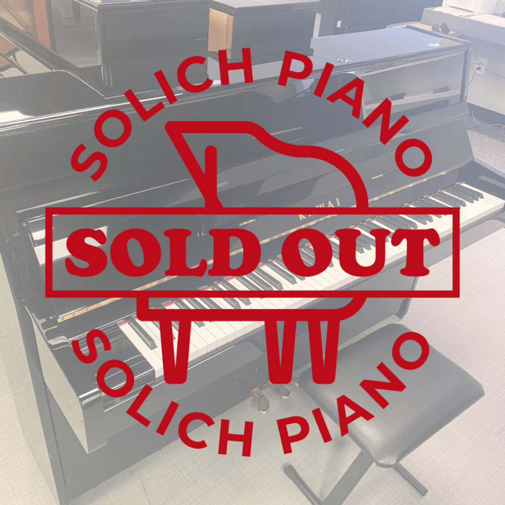 Solich Piano Kawai K 15 upright piano SOLD