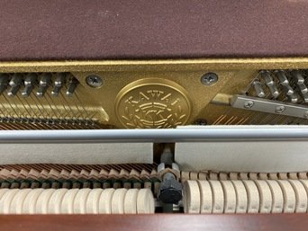 Kawai 602F Queen Anne upright piano soundboard