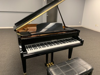 Wurlitzer C143 72275 baby grand piano alt angle