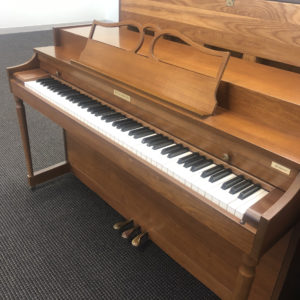 Baldwin Acrosonic 858047 left angle Solich Piano