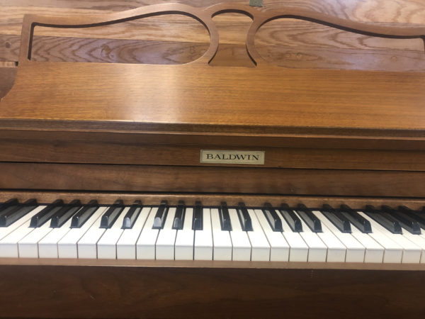 Baldwin Acrosonic keys and nameplate