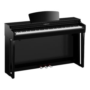 Yamaha CLP-725 Polished Ebony Upright Piano