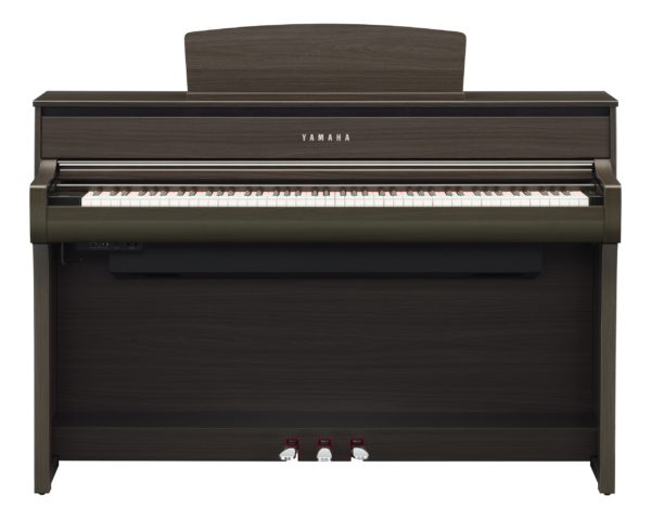 Yamaha CLP-775 piano Dark Walnut front view