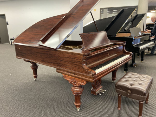 Steinway B 114863 grand piano left side view