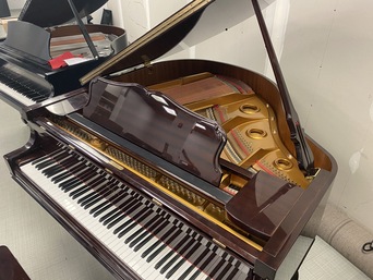 Weber Baby Grand WG-50 piano side view