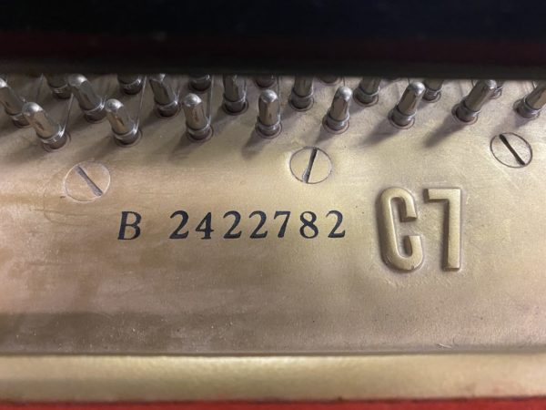 Yamaha C7 grand piano serial number soundboard