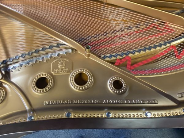 Used Steinway Model B Louis XV grand piano strings and soundboard2
