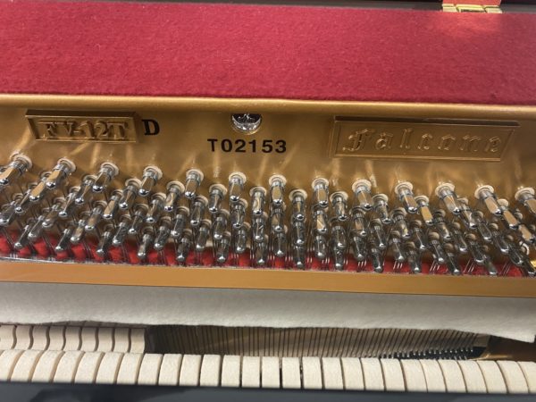 Falcone FV42T upright piano soundboard