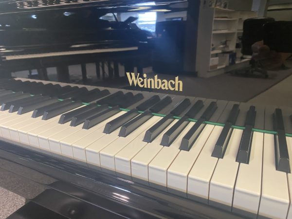 Weinbach used grand piano keys close