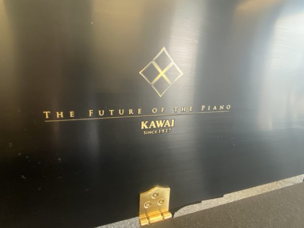 Used Kawai K300 SE fallboard branding