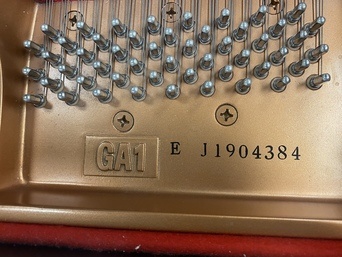 Used Yamaha GA1 Grand Piano Polished Ebony serial