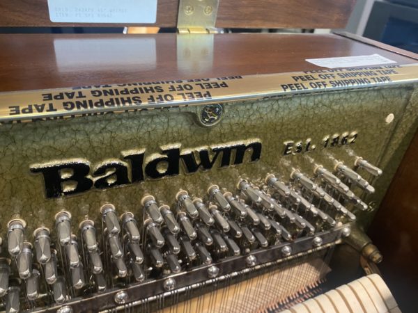 Used Baldwin 243A nameplate and tuning pins