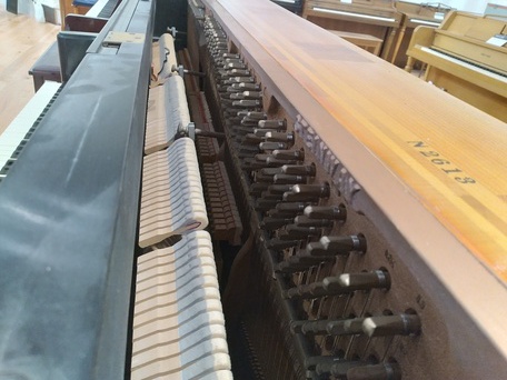 Used Steinway100 Upright Piano hammers