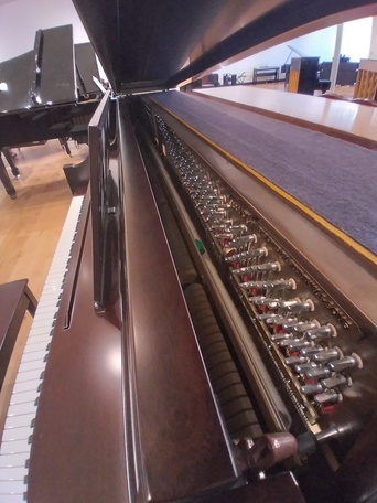 Essex EUP-116 upright piano sound board tuning pins