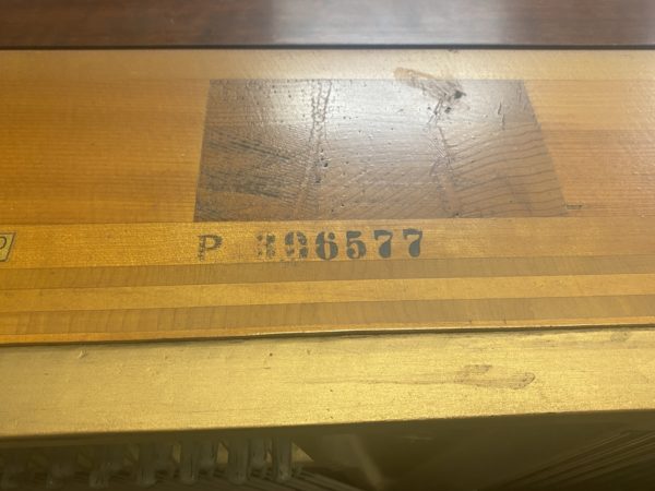 Steinway Upright P306577 serial