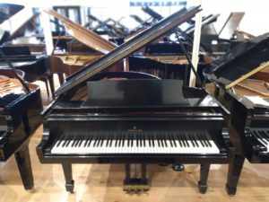 Used Steinway S grand piano front view