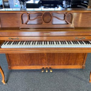 Baldwin 2056 Queen Anne upright piano front view
