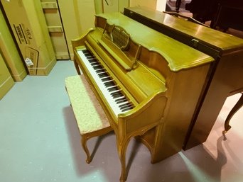 Kimball Upright Piano 607504 Right Side View