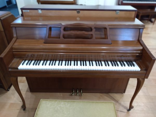 Kimball upright used piano front view