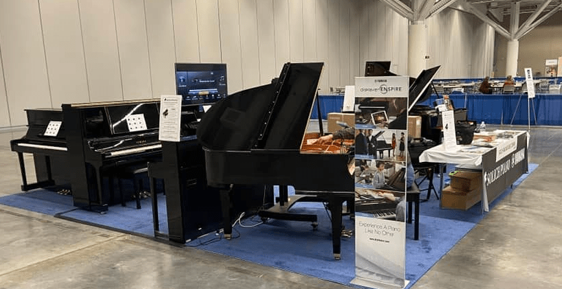 OMEA Solich Piano Yamaha Pianos Booth
