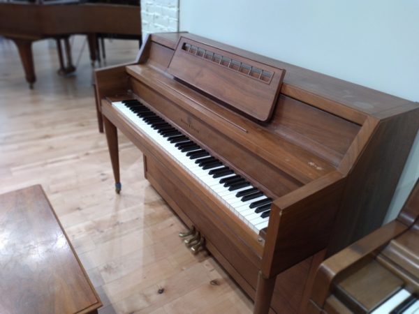 Story and Clark Console used piano right angle view